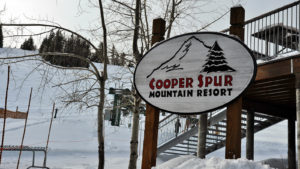 Cooper Spur Ski Area Sign