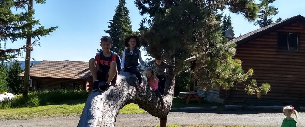 Kids on Crooked Tree Outdoors