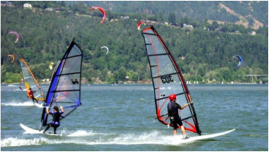 Windsurfers