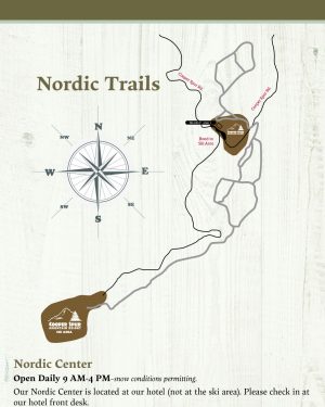 Cooper Spur Nordic Ski Trail Map