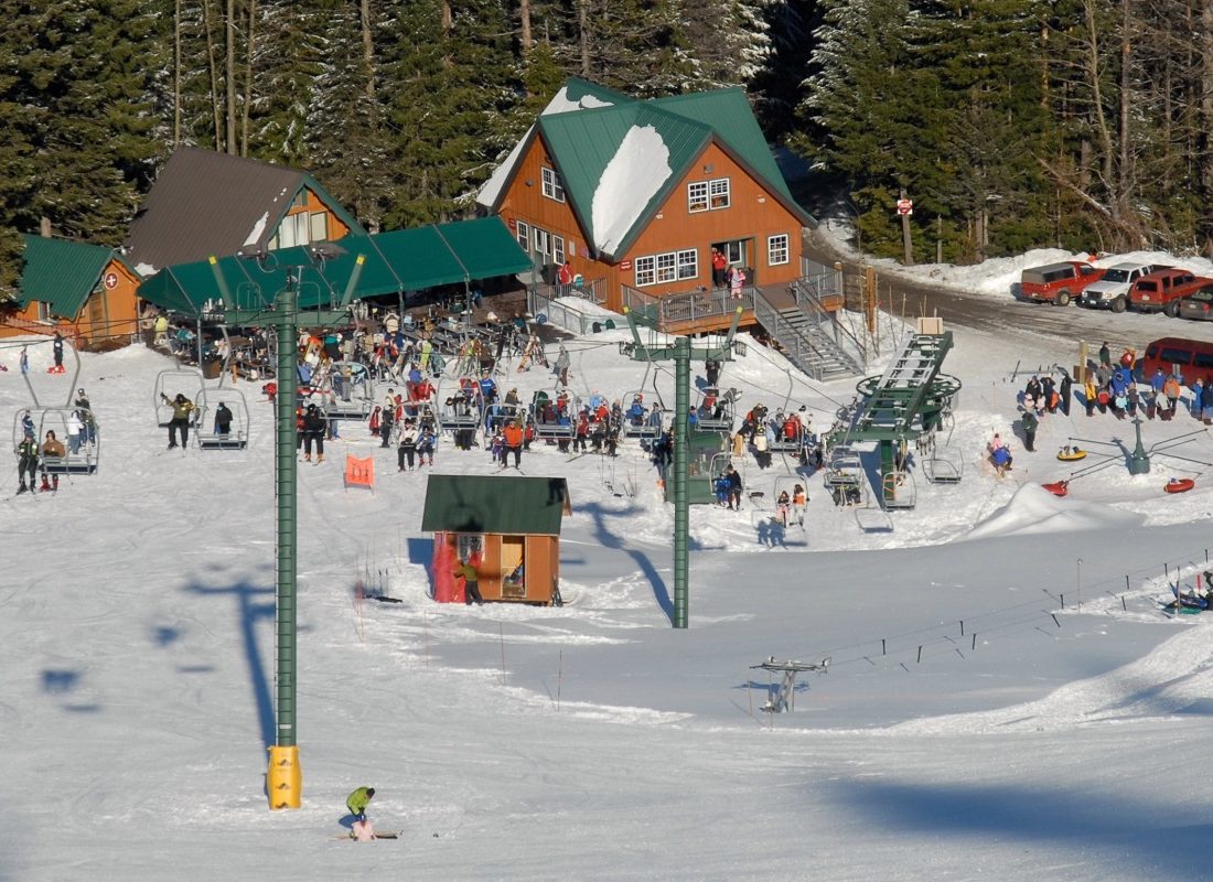 Cooper Spur Ski Area Snow